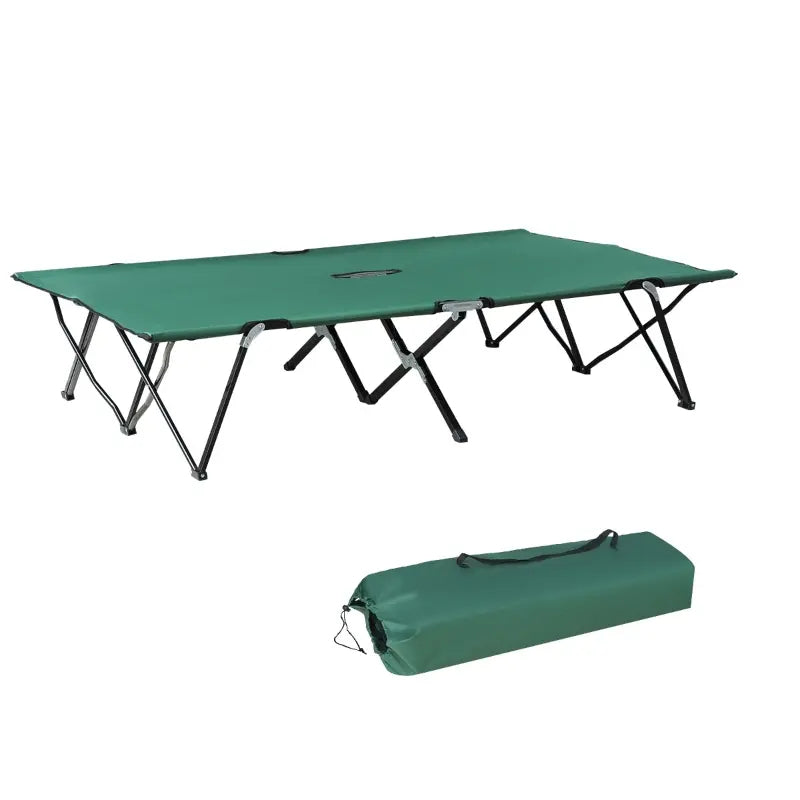 Faltbare Gartenliege mit Kissen — 5 Positionen, Aluminium