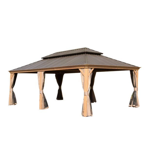 Hardtop Gazebo 14×24 ft